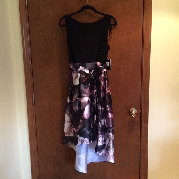 black floral dress macys